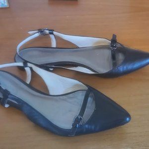 Coach Slingback Pointy Toe Flats size 6